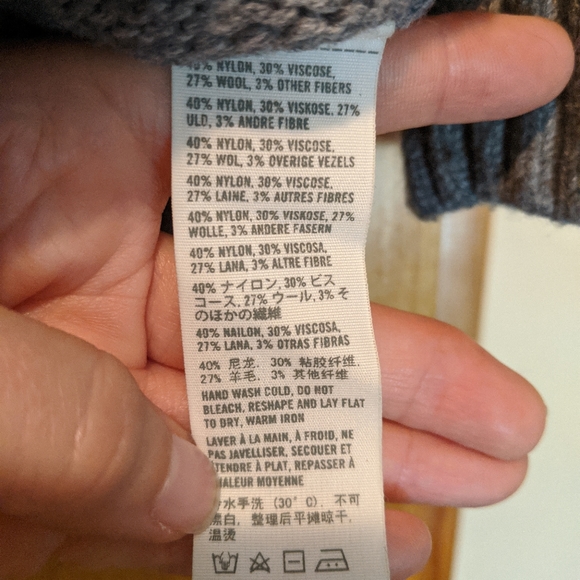 Hollister wool cardigan sweater - Picture 4 of 4